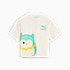 Polo para niños PUMA x SQUISHMALLOWS, Warm White, small-PER