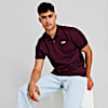 Polo con cuello piqué Suede para hombre, Midnight Plum, small-PER