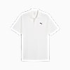Polo con cuello piqué WARDROBE Essentials para hombre, PUMA White, small-PER