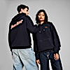 Polera oversize estampada con capucha PREMIUM ESS unisex, New Navy, small-PER