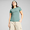 Polo semi-ajustado Essentials para mujer, Green Moon, small-PER