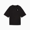 Polo oversize WARDROBE Essentials para mujer, PUMA Black, small-PER