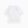 Polo oversize WARDROBE Essentials para mujer, PUMA White, small-PER