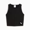 Crop top WARDROBE Essentials para mujer, PUMA Black, small-PER