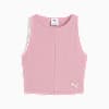 Crop top WARDROBE Essentials para mujer, Poised Pink, small-PER