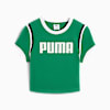 Polo crop FUTURE.PUMA.ARCHIVE para mujer, Archive Green, small-PER