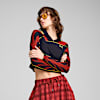 Camiseta de fútbol crop Road To Unity para mujer, New Navy, small-PER