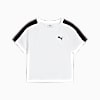 Polo crop T7 para mujer, PUMA White, small-PER