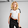 Polo crop T7 para mujer, PUMA White, small-PER
