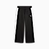 Pantalón ancho T7 para mujer, PUMA Black, small-PER