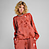 Polera oversize WARDROBE Essentials FLORAL PACK para mujer, Red Fire, small-PER