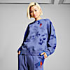 Polera oversize WARDROBE Essentials FLORAL PACK para mujer, Blue Crystal, small-PER