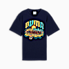 Polo para juniors Graphics III, New Navy, small-PER