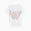 Polo para juniors Butterfly Vibe Logo, PUMA White, small-PER