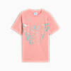 Polo para juniors Butterfly Vibe Logo, Pink Fruit, small-PER