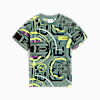 Polo para niños holgado PUMA x HOT WHEELS™, Green Moon, small-PER