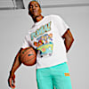 Polo PUMA HOOPS x SCOOBY DOO para hombre, PUMA White, small-PER