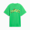 Polo de basketball Hoops x LAFRANCÉ Green Tee II para hombre, PUMA Green, small-PER
