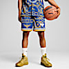 Shorts de basketball Golden para hombre, PUMA Team Royal-AOP, small-PER