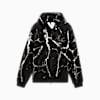 Casaca PUMA HOOPS x LAFRANCÉ Written in Chrome para hombre, PUMA Black-Puma White AOP, small-PER