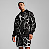 Casaca PUMA HOOPS x LAFRANCÉ Written in Chrome para hombre, PUMA Black-Puma White AOP, small-PER