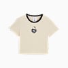 Polo crop PUMA x HELLO KITTY para mujer, Alpine Snow, small-PER
