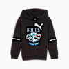 Polera para niños con capucha PUMA x HOT WHEELS™, PUMA Black, small-PER