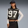 Crop top PUMA x ROSÉ Mesh para mujer, PUMA Black, small-PER
