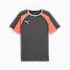 Camiseta individualLIGA para hombre, Shadow Gray-PUMA White-Glowing Red, small-PER