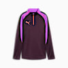 Camiseta de fútbol con cuello IndividualBLAZE para mujer, Midnight Plum, small-PER