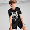 Polo para juniors BASKETBALL BLUEPRINT, PUMA Black-Club Navy, small-PER
