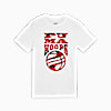 Polo para juniors BASKETBALL BLUEPRINT, PUMA White-Mars Red, small-PER