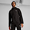 Polera con capucha y cierre EVOSTRIPE para hombre, PUMA Black, small-PER