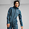 Polera con capucha y cierre EVOSTRIPE para hombre, Gray Skies, small-PER