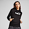 Polera con capucha ESS No. 1 Logo para mujer, PUMA Black, small-PER