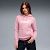 Polera con capucha ESS No. 1 Logo para mujer, Poised Pink, small-PER