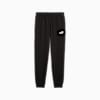Pantalón jogger Essentials con logo N.º 1 para hombre, PUMA Black, small-PER