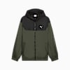 Casaca rompeviento Essentials Relaxed para hombre, Dark Olive, small-PER