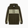 Polera con capucha Essentials Block para hombre, Dark Olive, small-PER