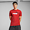 Polo Essentials 2 Colour No. 1 Logo para hombre, Red Fire, small-PER