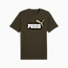 Polo Essentials 2 Colour No. 1 Logo para hombre, Dark Olive, small-PER