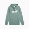 Polera con capucha Essentials+ 2 Colour Logo para hombre, Green Moon, small-PER
