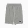 Shorts para juniors Essentials No. 1 Logo, Medium Gray Heather, small-PER