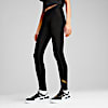 Leggings ESS METALLIC para mujer, PUMA Black-Metallic Gold, small-PER