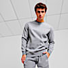 Polera Wardrobe Ess Suede FL para hombre, Medium Gray Heather, small-PER