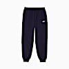 Pantalón jogger Wardrobe Ess Suede Crew FL para hombre, New Navy, small-PER