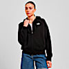 Casaca Wardrobe Ess Suede FZ FL para mujer, PUMA Black, small-PER