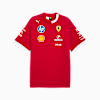 Polo Scuderia Ferrari HP 2025 Drivers para hombre, Dark Cherry, small-PER