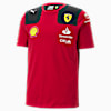 Polo deportivo Scuderia Ferrari de Charles Leclerc, Rosso Corsa, small-PER