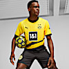 Camiseta Borussia Dortmund réplica local para hombre, Cyber Yellow-PUMA Black, small-PER